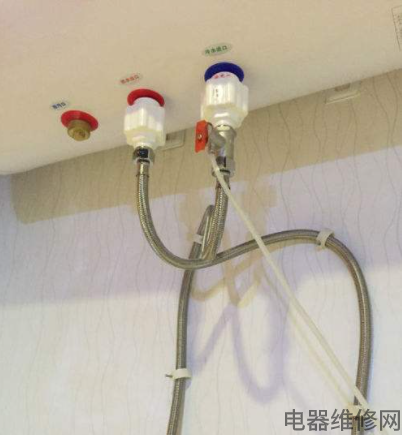热水器上的白色软管一直流水？