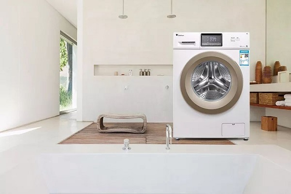 洗衣机面板上的排水扭